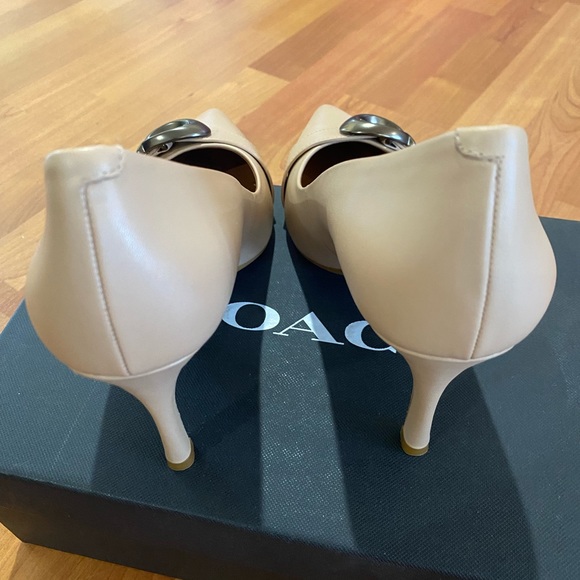 NIB Authentic Coach waverly pump heels sz 9 - Picture 4 of 13